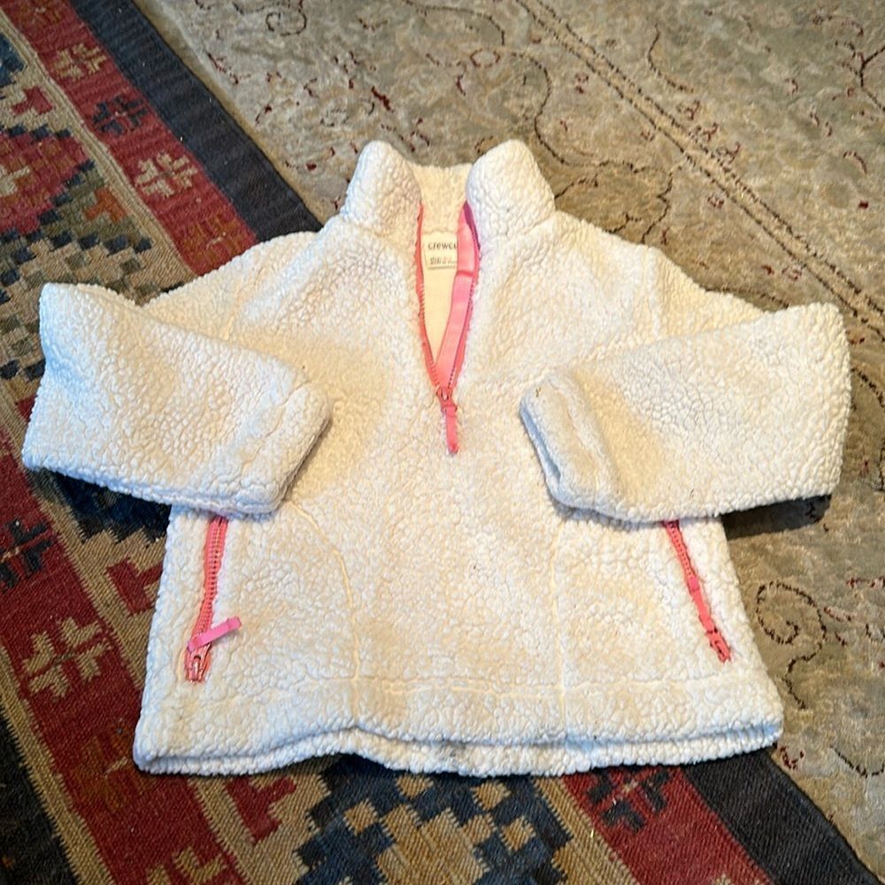 JCrew/ Crewcuts cozy fleece, Sherpa pullover